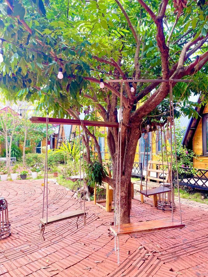 Bugalow Binh Huy Homestay Moc Chau Exterior foto