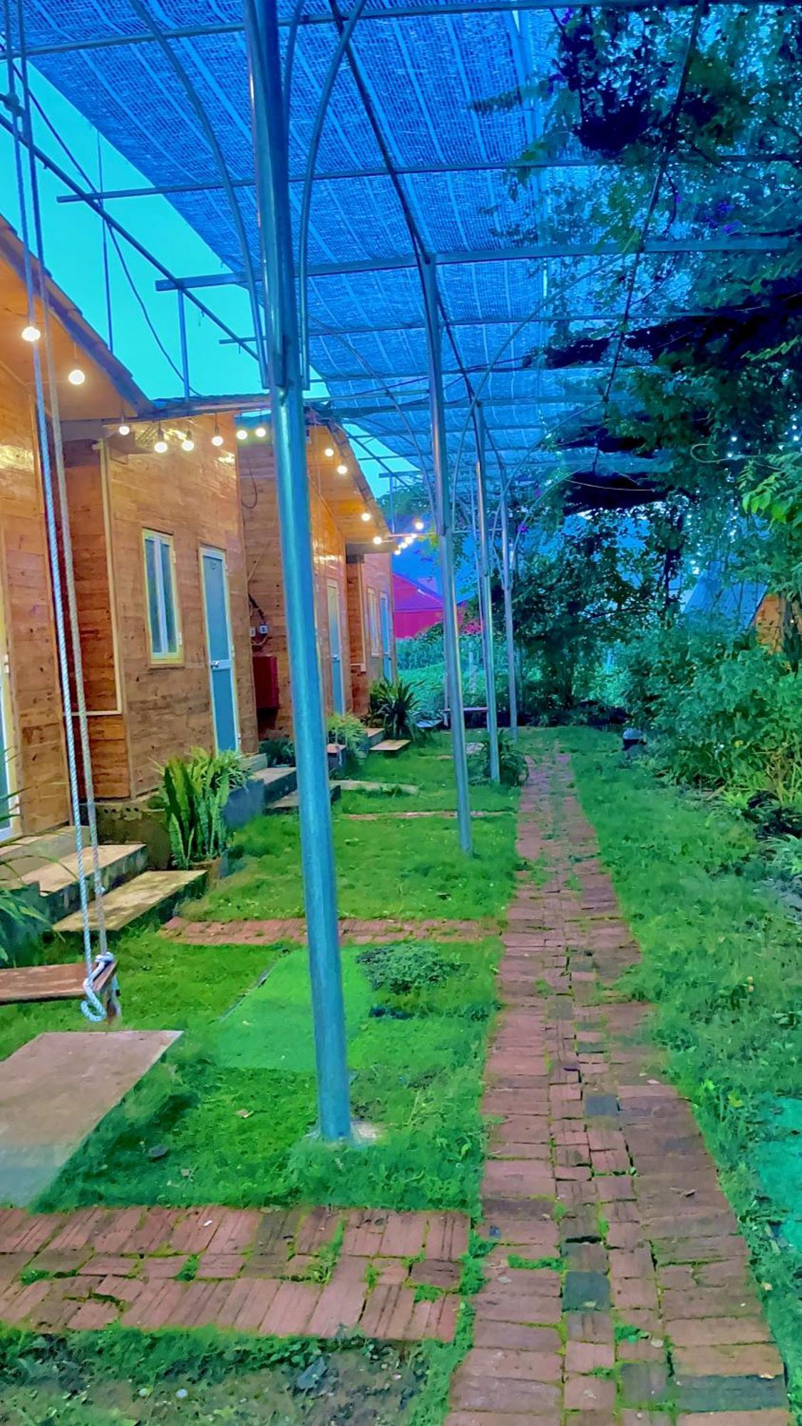 Bugalow Binh Huy Homestay Moc Chau Exterior foto