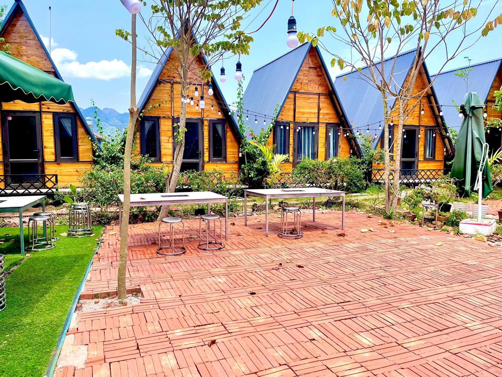Bugalow Binh Huy Homestay Moc Chau Exterior foto